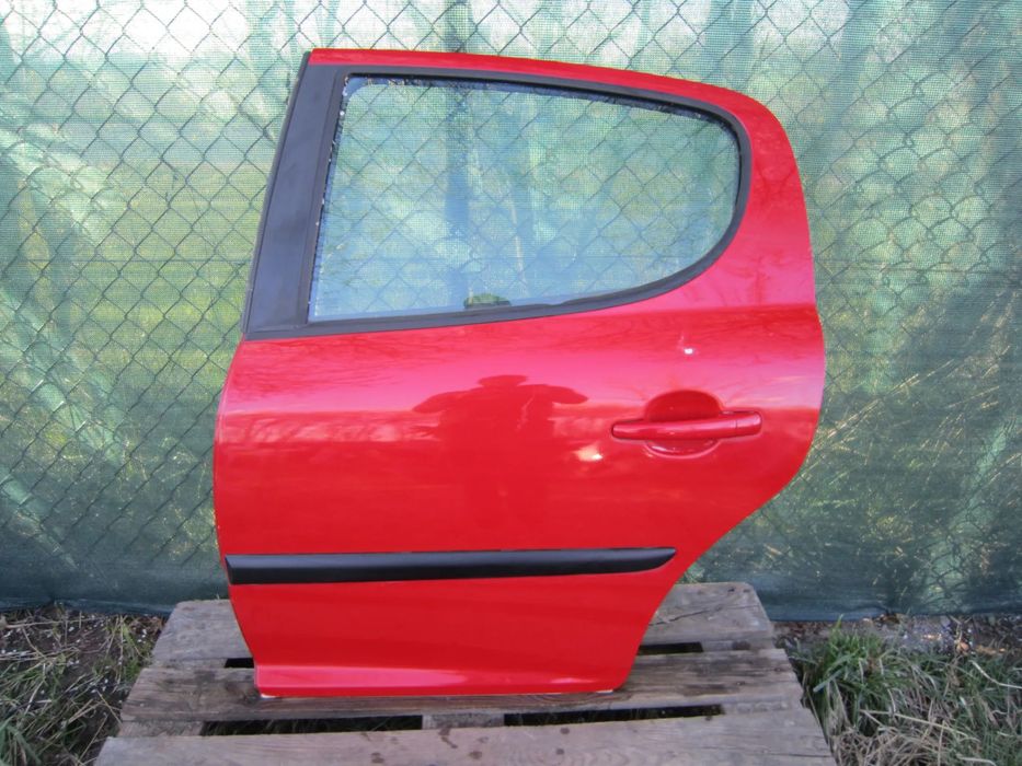 Drzwi tył tylne lewe Peugeot 207 5d HB KKNB