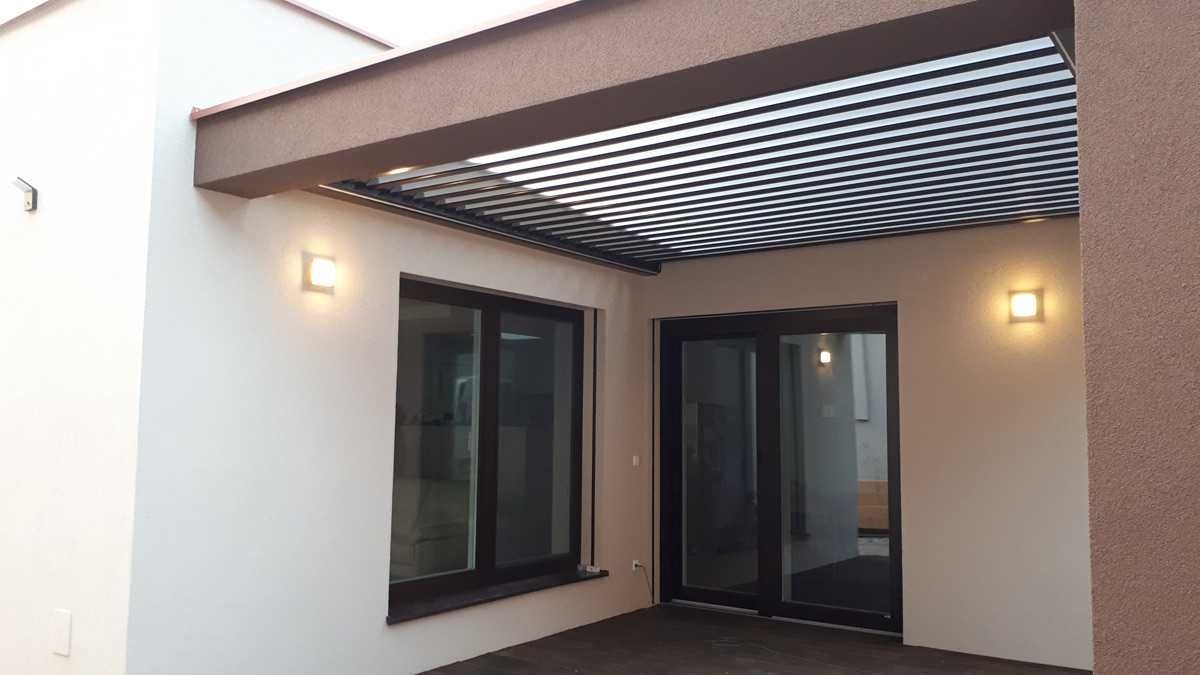Pergola na taras z lamelami 4x3m. JEDYNA TAKA PERGOLA NA RYNKU!
