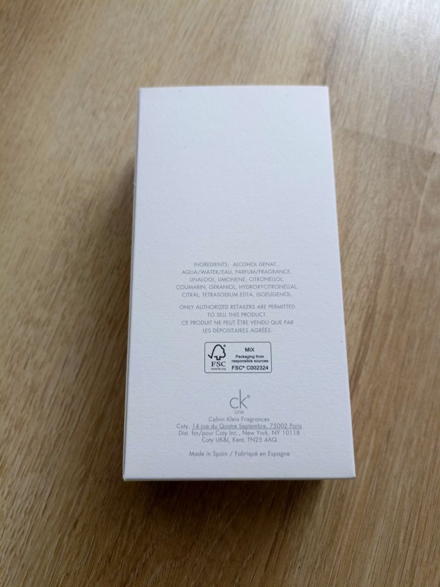 Oryginalne perfumy Calvin Klein CK One 200ml unisex