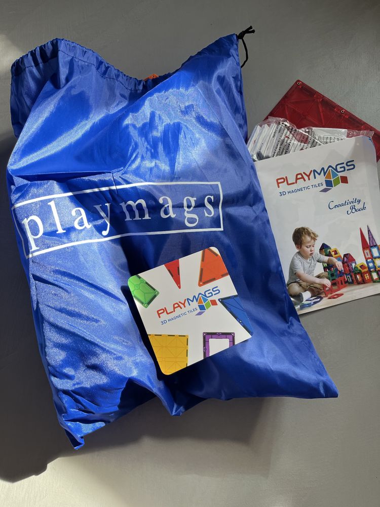 Klocki magnetyczne playmags duzy komplet