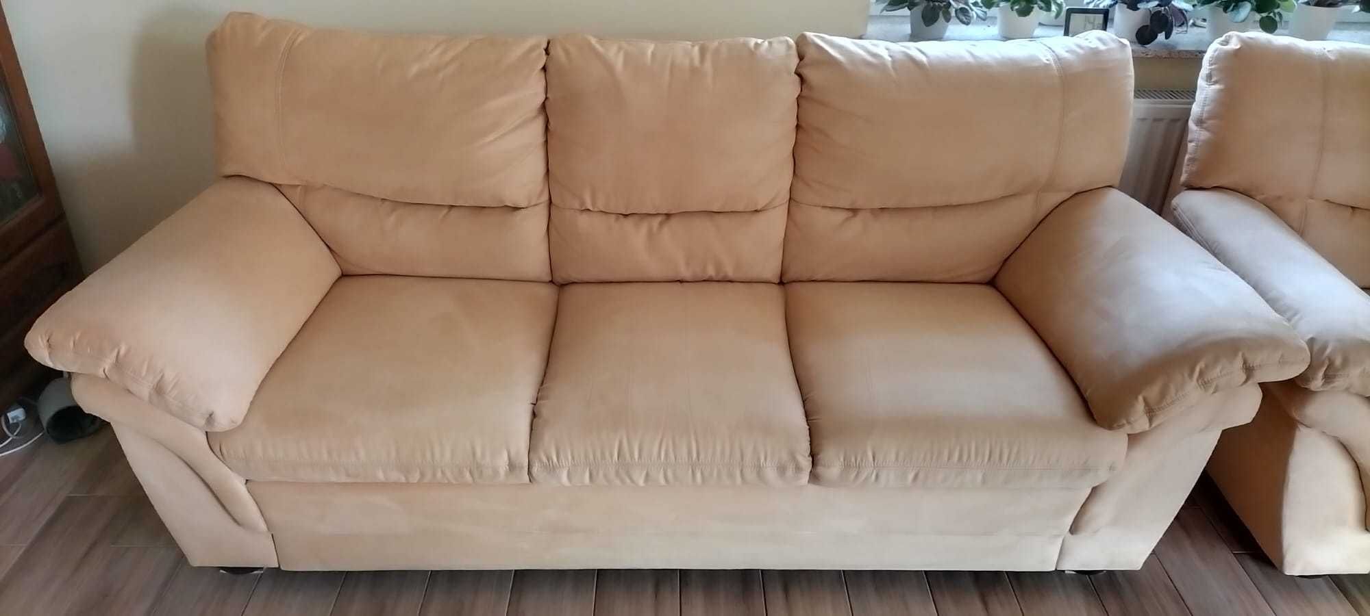 Komplet wypoczynkowy, sofa, fotele