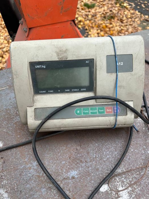 Платформні ваги ДНЕПРОВЕС ВПД-12/12-1 | вантажні | до 1000 кг