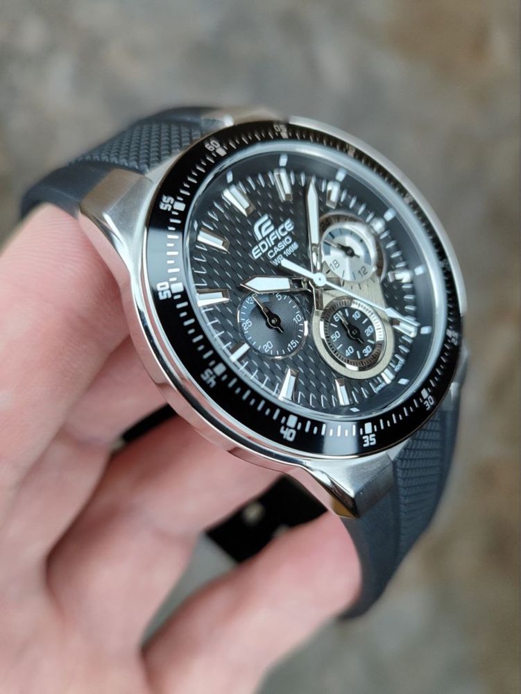 Годинник чоловічий Casio Edifice EF-552-1A Оригінал Гарантія Касио