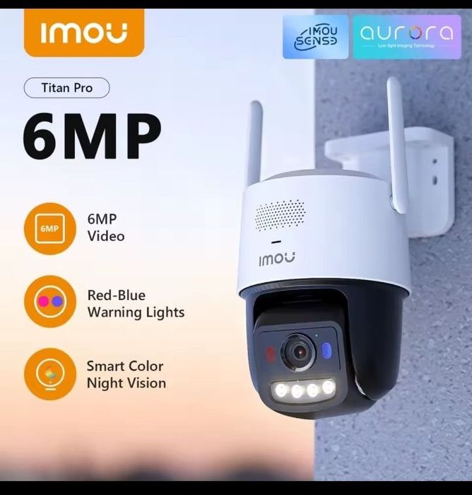 IP-камера Imou TITAN PRO 6Mp WiFi 3K+