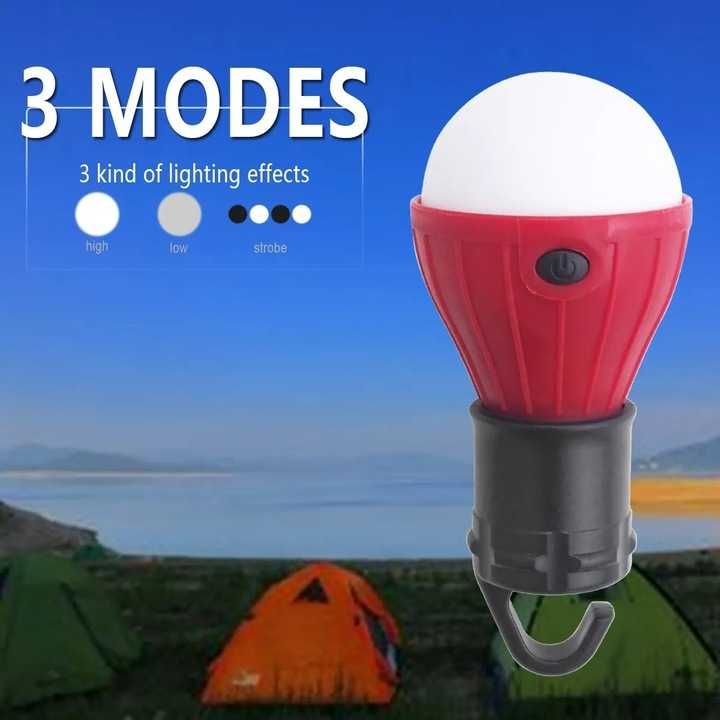 Mini lampka namiotowa Camping Outdoor 4sztuki