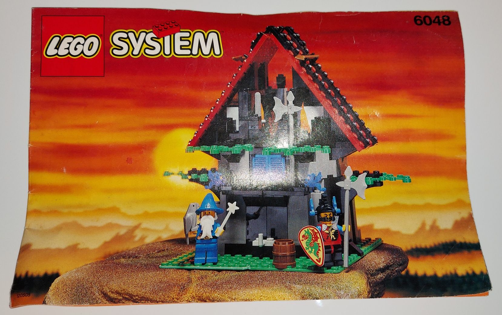 Lego 6048 Laboratorium Majisto Dragon Rycerze Smoka+ Instrukcja