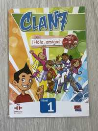 podręcznik do hiszpańskiego Clan 7 4 części