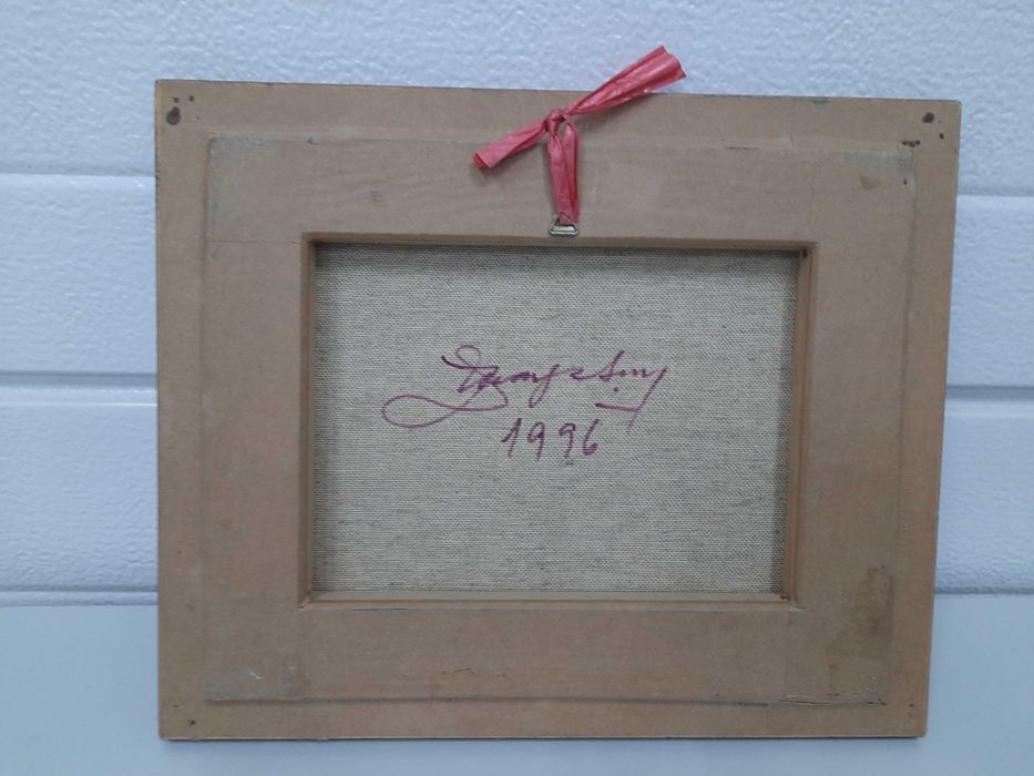 Pintura a óleo de 1996