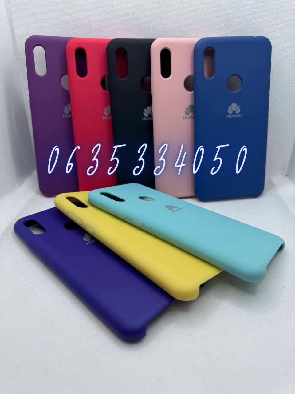 Брендовый чехол бампер для Huawei Y6 2019 Honor 8а 8A софт тач чохол
