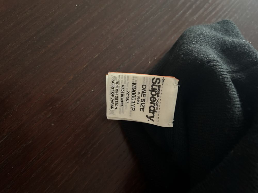 Superdry czapka zimowa unisex