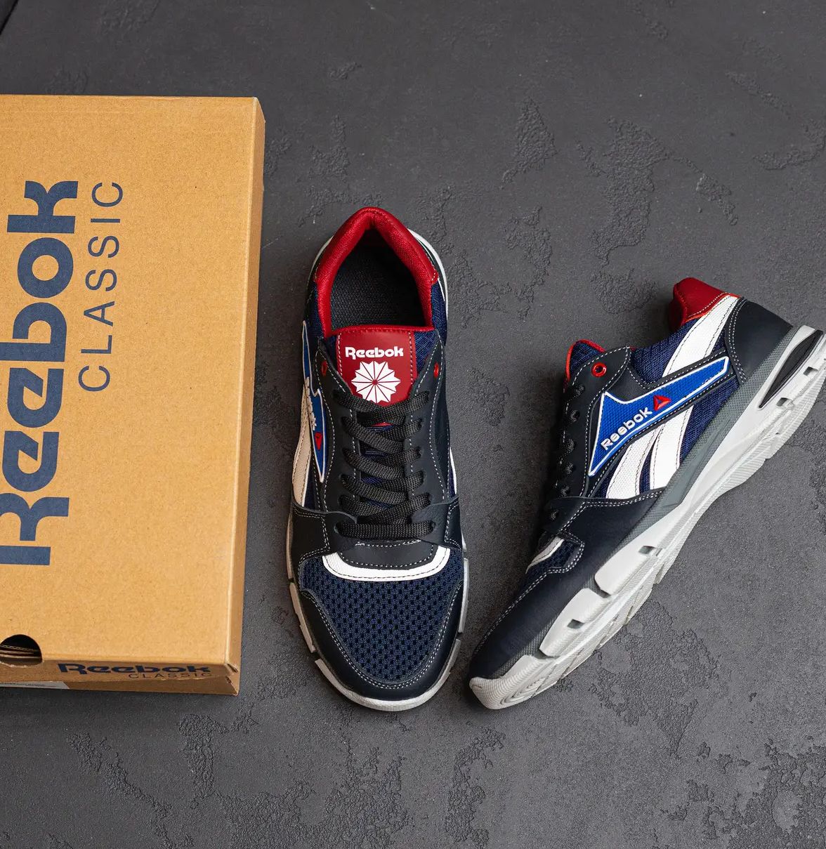 Мужские кроссовки Reebok летние, чоловічі кросівки на літо рібок