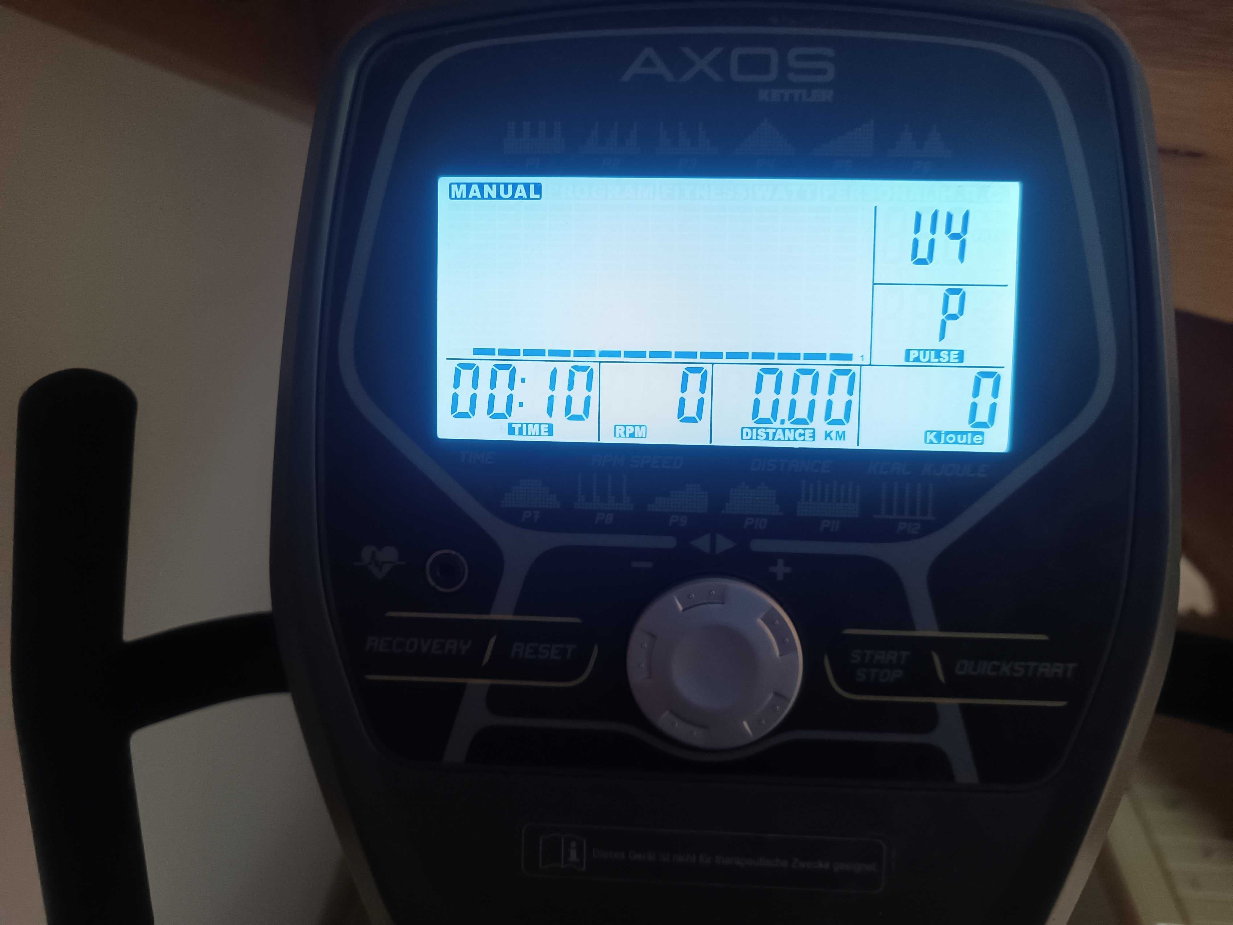 Kettler AXOS cycle R - rower stacjonarny poziomy