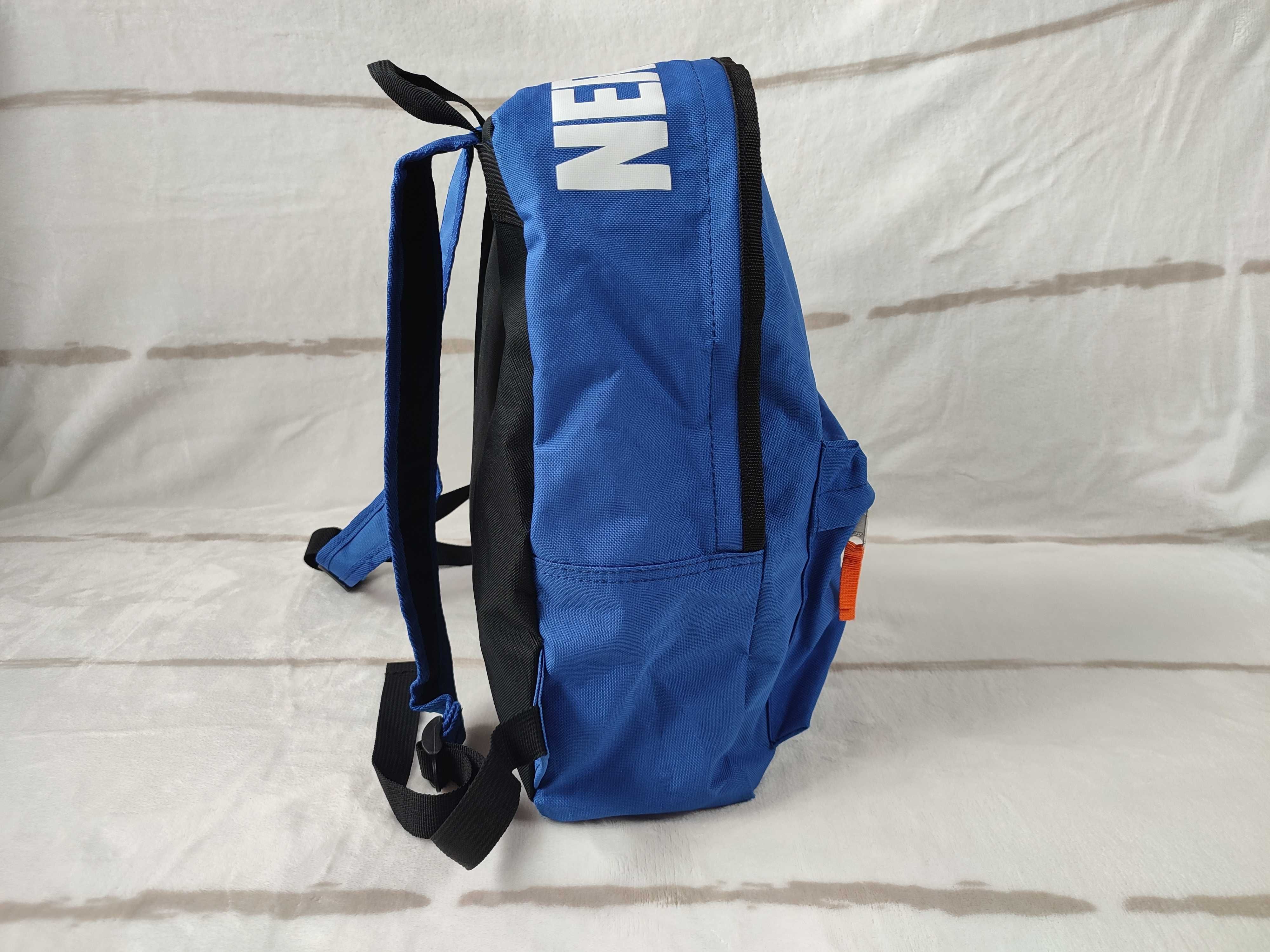 Детский синий рюкзак Nerf, школьный ранец