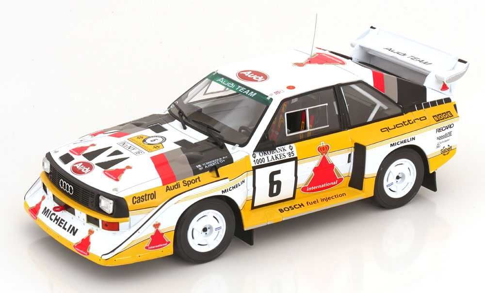 Audi Sport Quattro Rally 1000 Lagos 1985 - Ixo 1/18