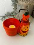 Lampion Halloween + świeczka elektryczna gratis!