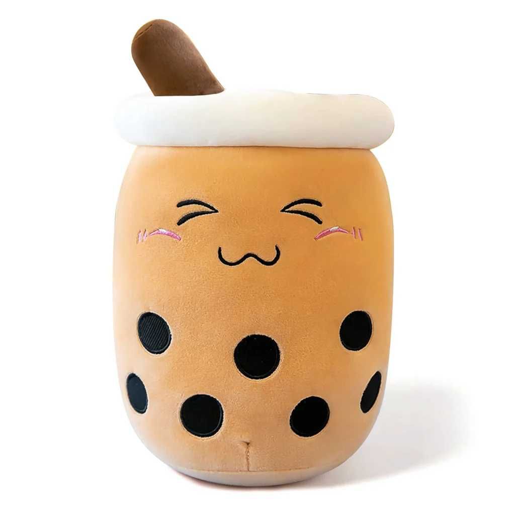 Shownicer Pluszowa Zabawka Bubble Tea brązowa – 24 cm