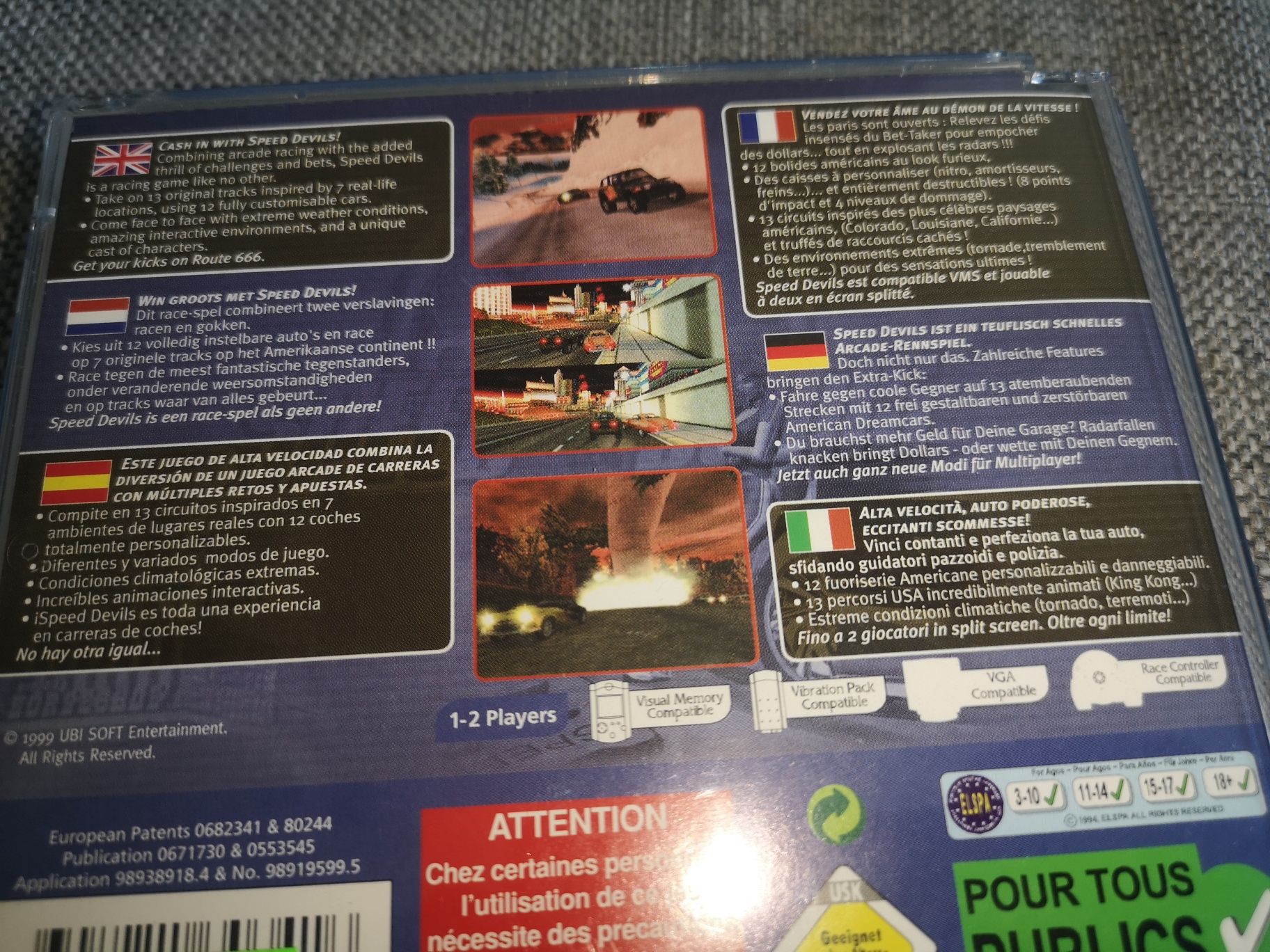 Speed Devils DREAMCAST Sega gra ANG (stan bdb+) sklep Ursus