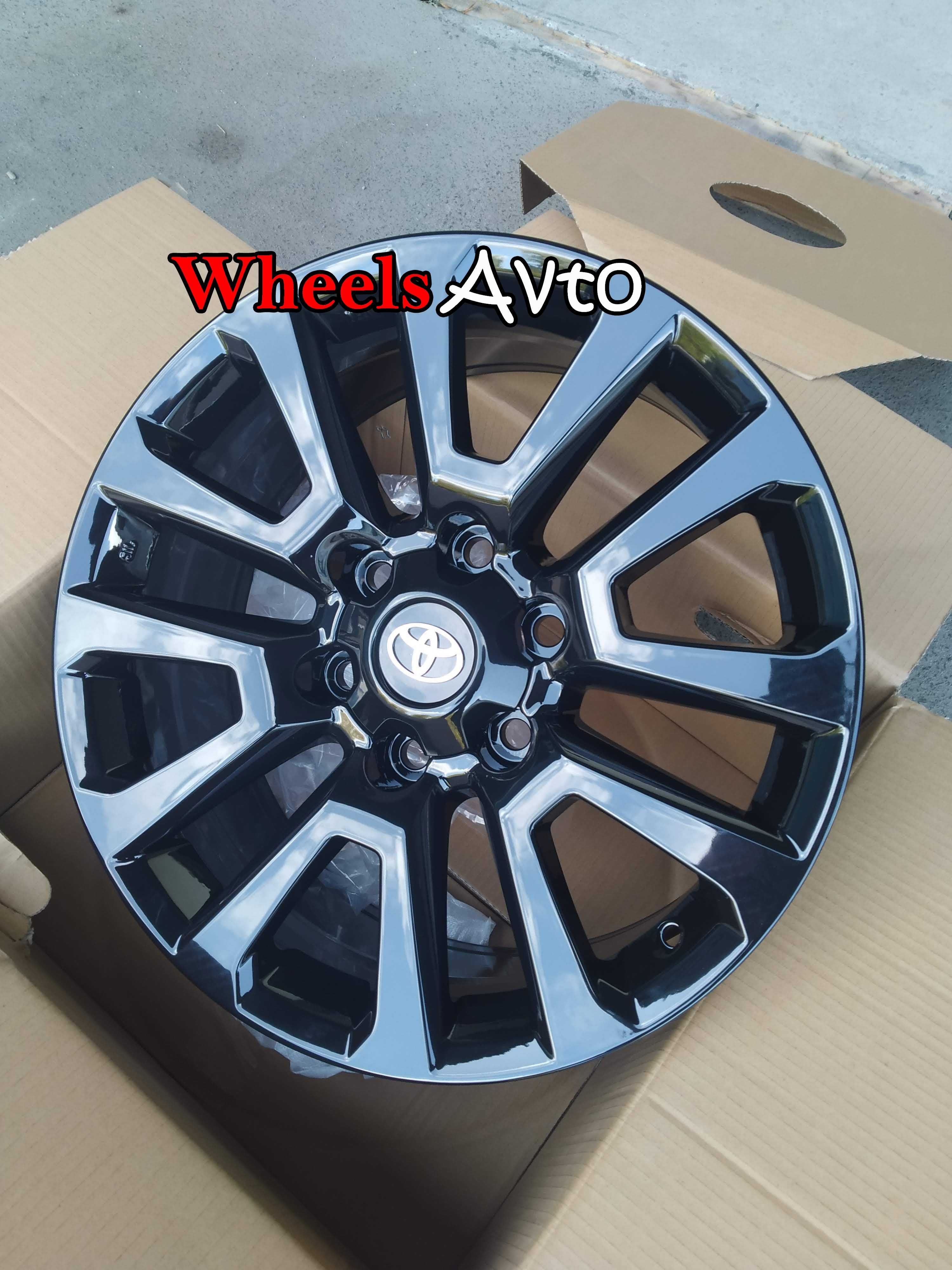 диски  R17 R18 6x139.7 Toyota LC Prado 120 150 Lexus GX Black Onyx