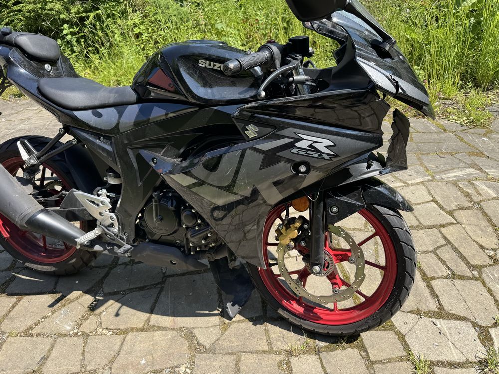 Suzuki GSX-R125 uszkodzony!