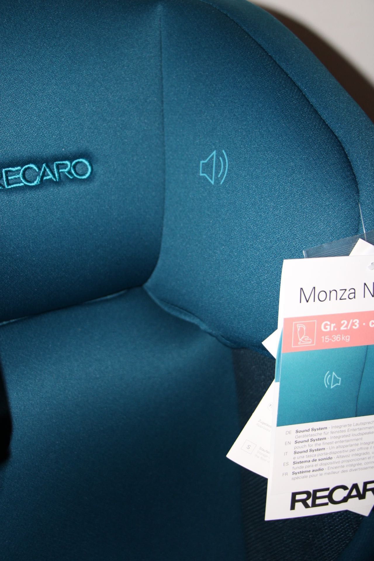 Nowy rewelacyjny z głośnikami fotelik  Recaro Monza Nova 2 SF