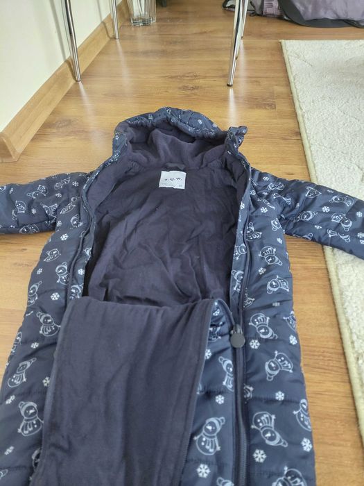 Kombinezon zimowy dla chlopca rozmiar 86