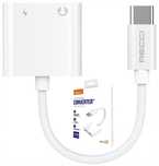 Przejściówka Adapter Usb-C 2X Usb C Do Słuchawek Recci