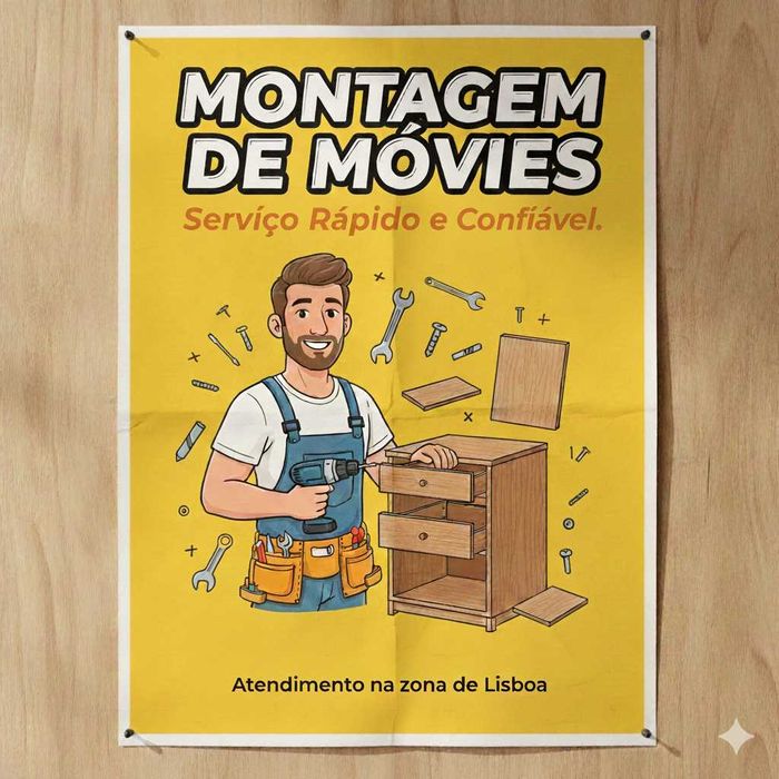 Montador de Moveis (Espacializado em IKEA)