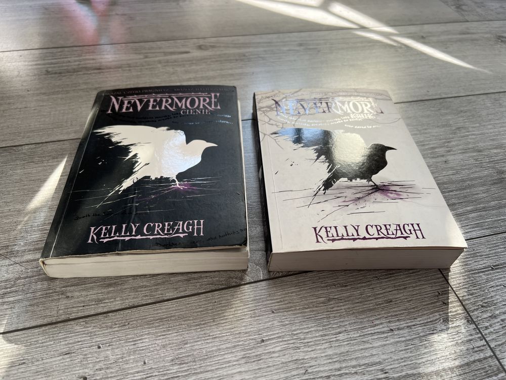 Ksiazki Nevermore kruk cienie Kelly Creagh