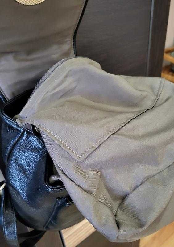 Стильный женский кожаный рюкзак