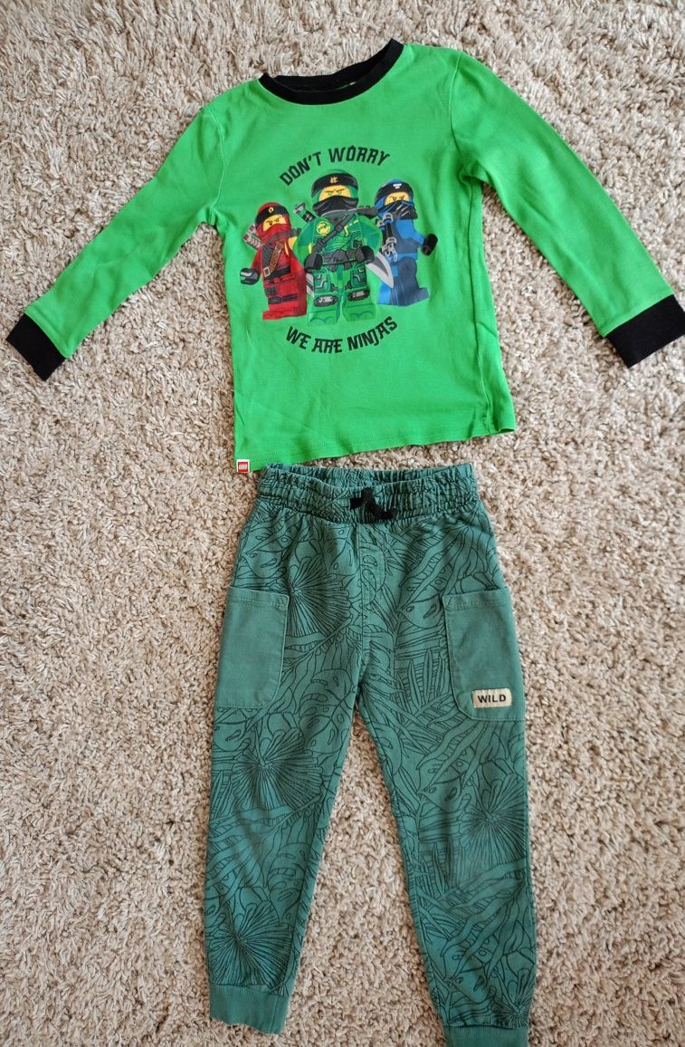 Komplet dresowy Ninjago na 110cm