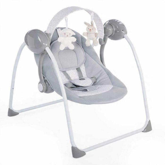 NOWA Huśtawka Chicco Relax & Play Swing bujaczek Cool Grey