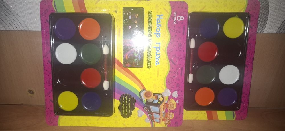 Аквагрим фарби неон ( Святошино)