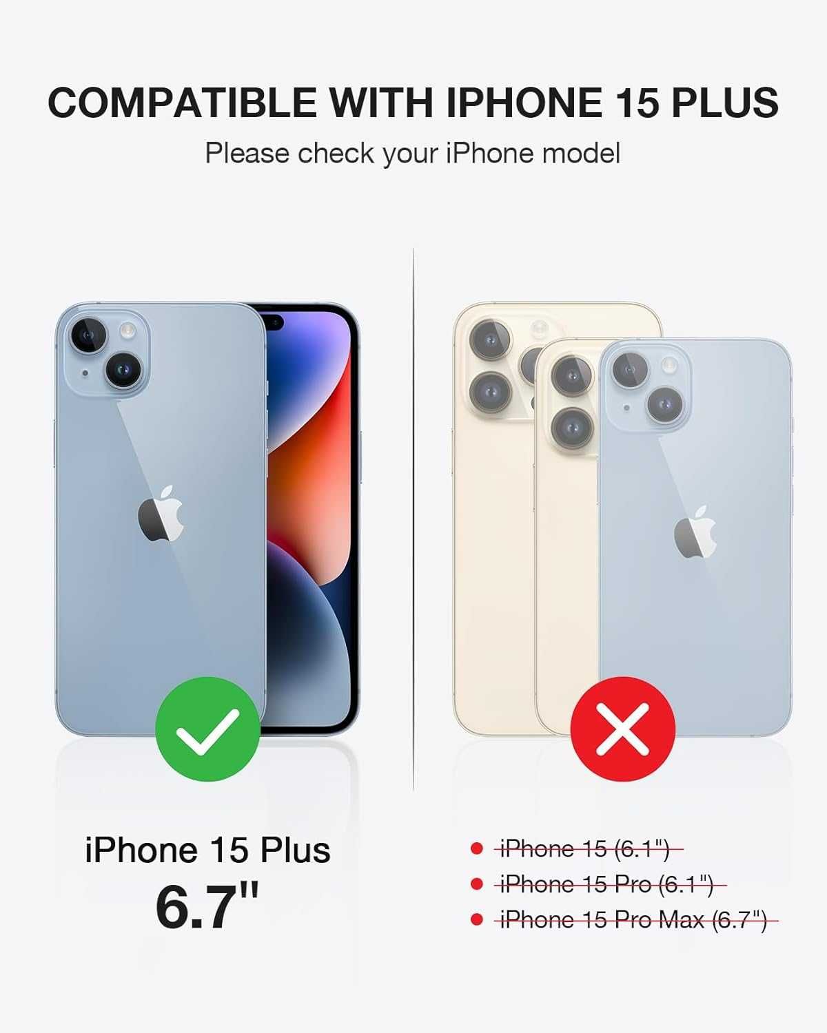 Ocase etui skórzane iPhone 15 PLUS stojak magsafe czarne portfel 2w1