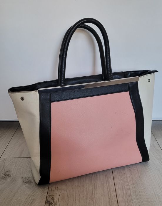 Torebka mała, średnia i duża pudrowy róż