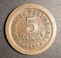 Moeda de 5 Centavos de 1927