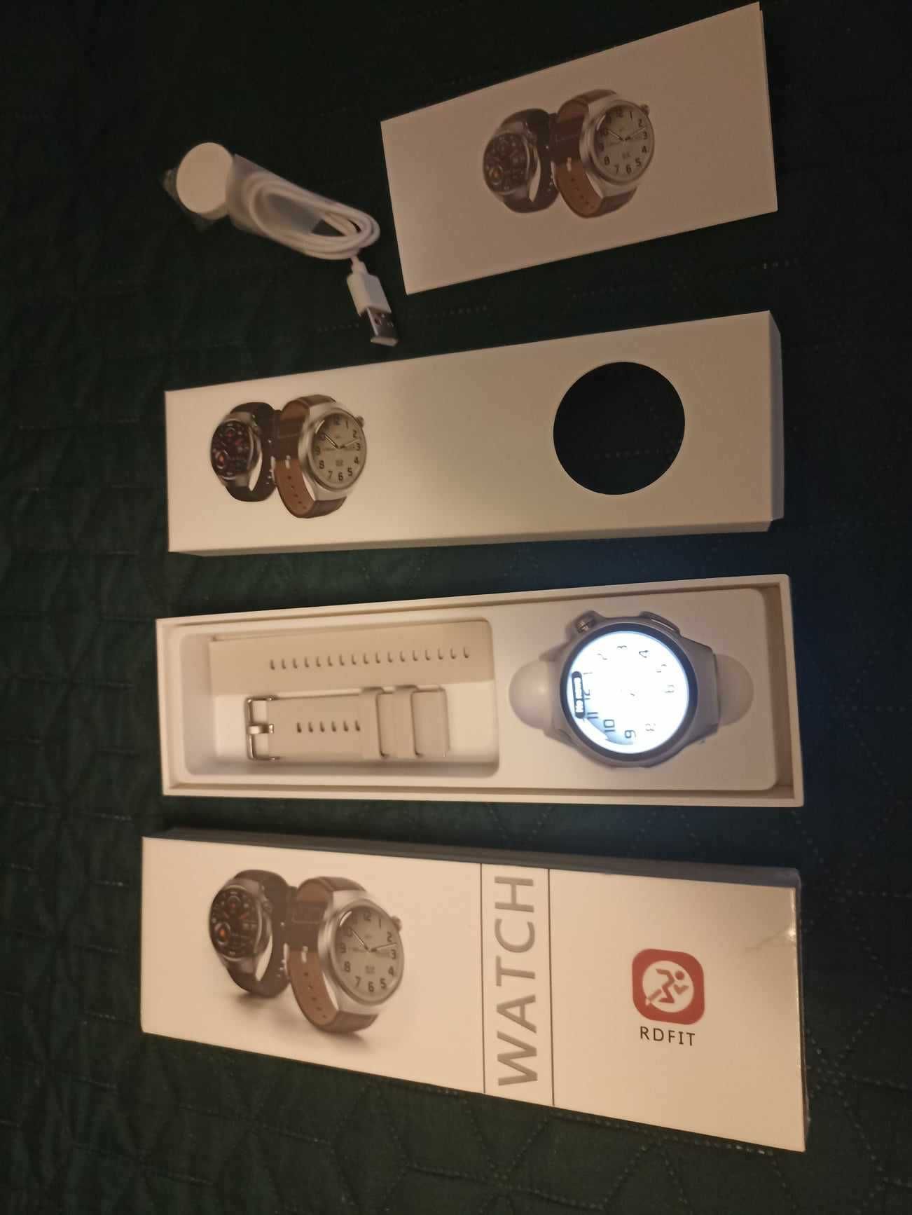 Smart Watch 4 Pro AMOLED HD Screen Bluetooth Call GPS NFC zegarek