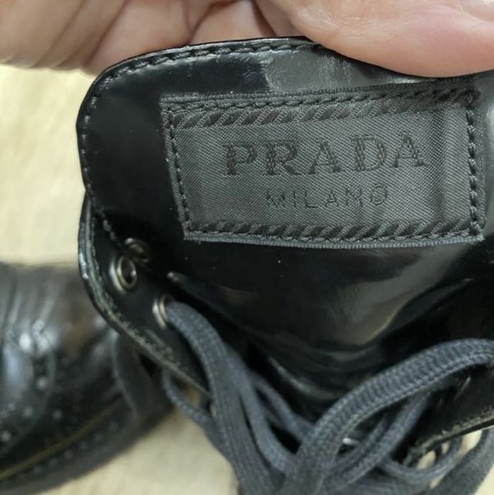 Prada р.37 черевики ботінки черевички сапожки