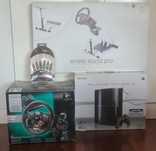 PS3 + Volante Driving Force GT + Wheel Stand Pro + Cabo HD