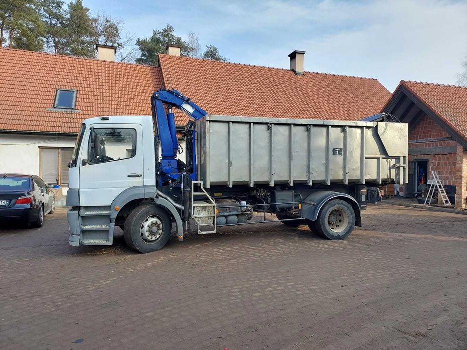 Mercedes ATEGO kiper / wywrot HDS specjalistyczny