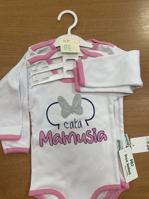 Body niemowlęce z napisami