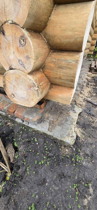 Конструкція для бані,  літній будиночок, зруб