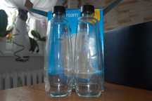 Dwie Szklane  Butelki  SODASTREAM tylko model DUO 2x1L