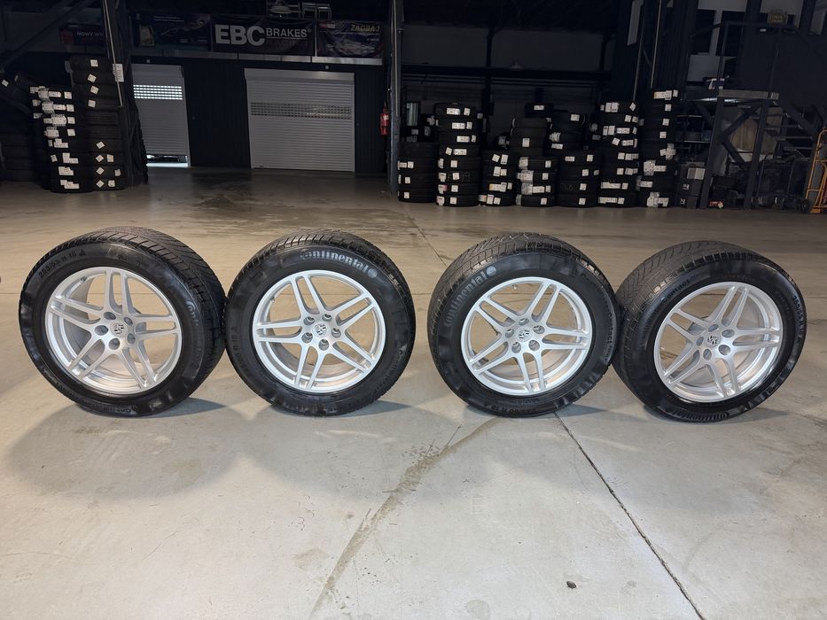 Koła 18”  Porsche Macan + Continental TS830 235/60/18 - stan BDB