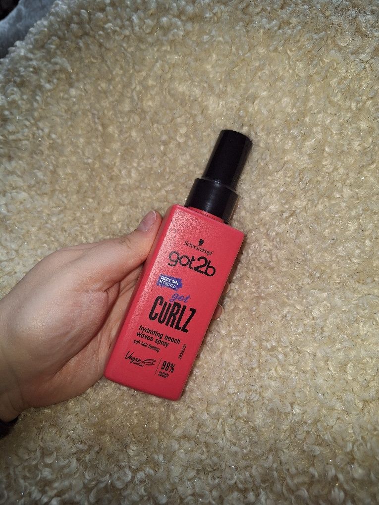 Got2b schwarzkopf got curlz spray do włosów kręconych