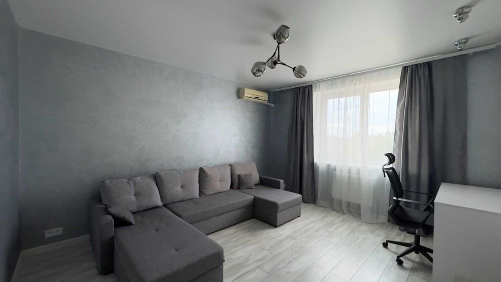 Новая 2 ком. квартира на Алексеевке, 2 мин. метро Перемоги