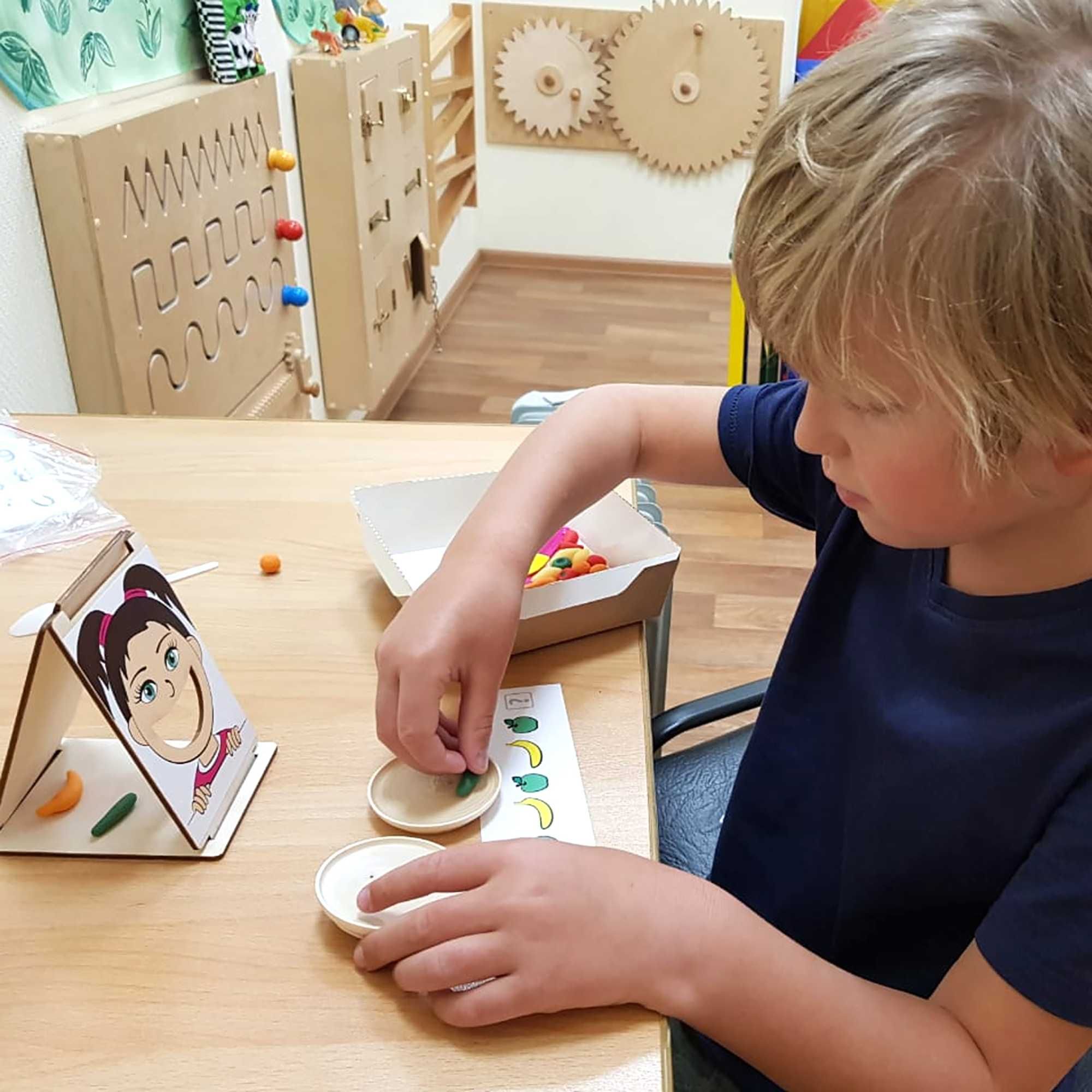 gra motoryczna i sensoryczna zabawka edukacyjna «chcę witaminki»