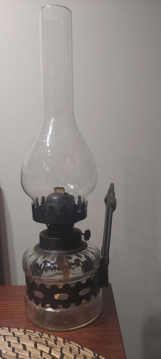 Lampa naftowa + 2 op. knotów