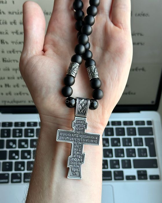 Чотки з хрестом в машину на дзеркало православний хрест в авто чотки