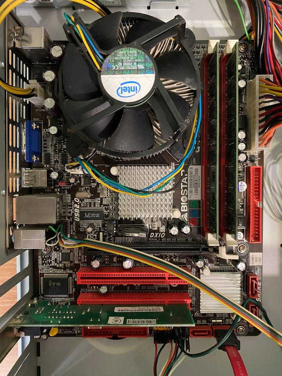 Компютер на деталі Intel e5700 ddr3 2gb biostar g41d3+ fsp 450w