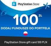 Doładowanie PlayStation 100 zł